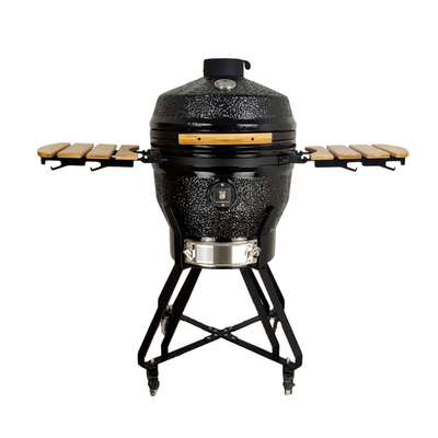 22 INCH CHIP FEEDER KAMADO GRILL