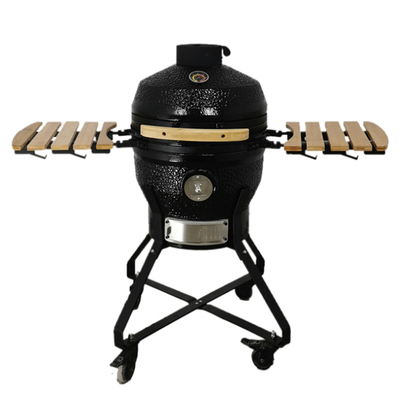 18 INCH CHIP FEEDER KAMADO GRILL